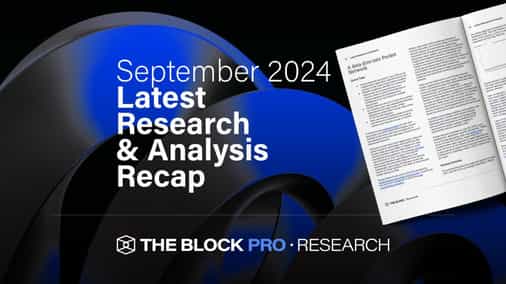 September Research and Analysis Recap