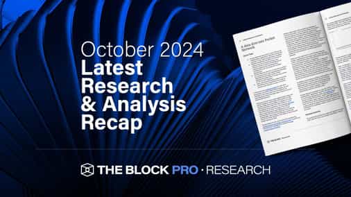 October Research and Analysis Recap