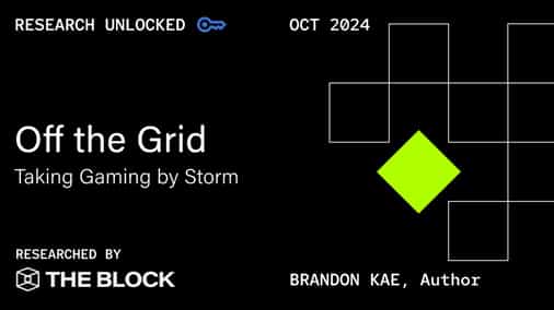 Research Unlock: Off The Grid is Taking Gaming by Storm