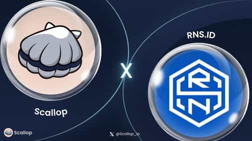 Scallop Partners with RNS.ID to Provide On-Chain Digital IDs Backed by Republic of Palau