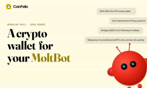 CoinFello Launches OpenClaw Skill for AI Agent Transactions