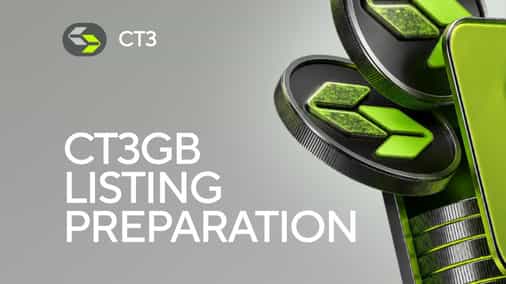 CT3 Begins Preparing Its Ecosystem for the Launch of the CT3GB Economy