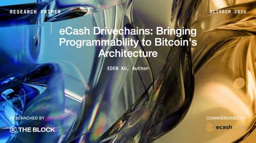 eCash Drivechains: Bringing Programmability to Bitcoin's Architecture