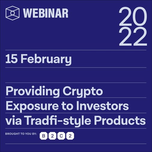 Providing Crypto Exposure to Investors via Tradfi-Style Products - Brought to you by B2C2