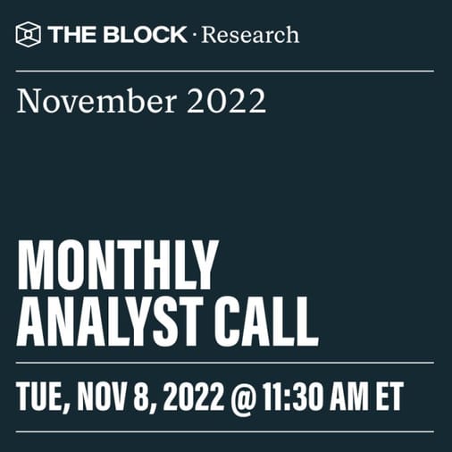 Monthly Analyst Call