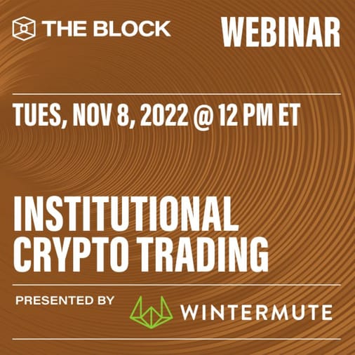 Institutional Crypto Trading- Presented by Wintermute