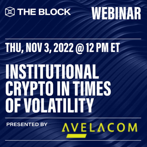 Institutional Crypto in Times of Volatility