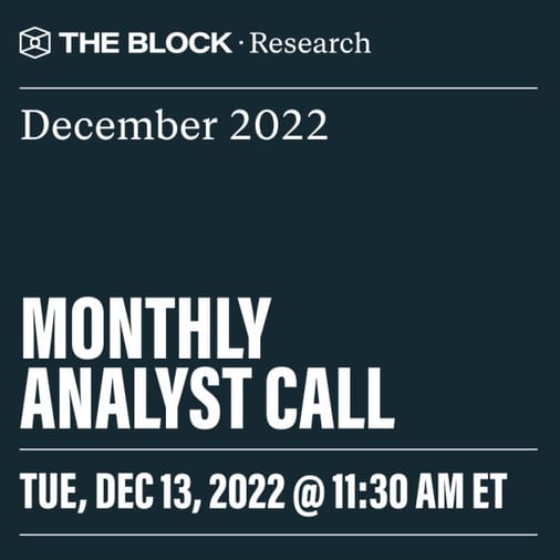 Monthly Analyst Call