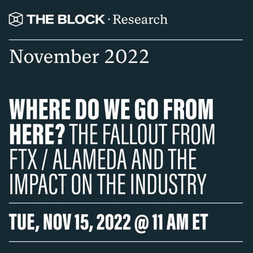 Where do we go from here? The fallout from FTX / Alameda and the impact on the industry