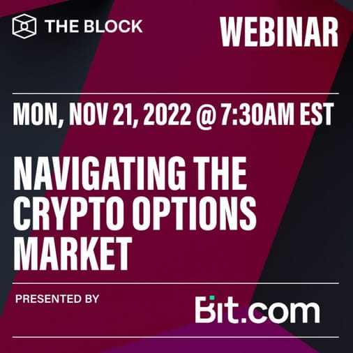 Navigating the Crypto Options Market- Presented by Bit.com