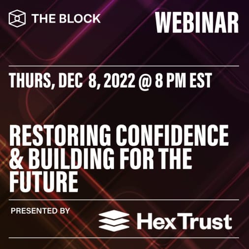 Restoring Confidence & Building for the Future- Presented by Hex Trust