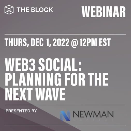 Web3 Social: Planning for the Next Wave- Presented by Newman Capital