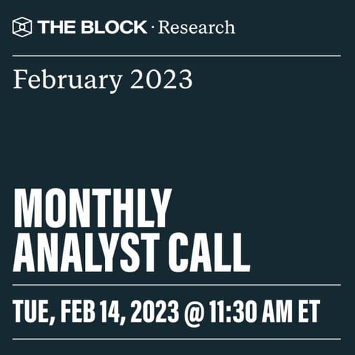 Monthly Analyst Call
