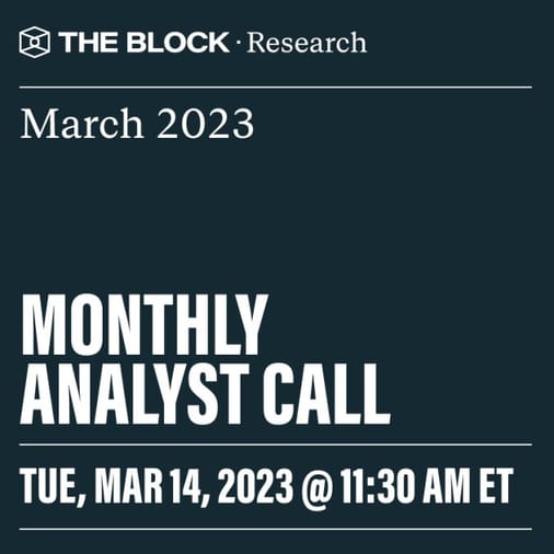 Monthly Analyst Call