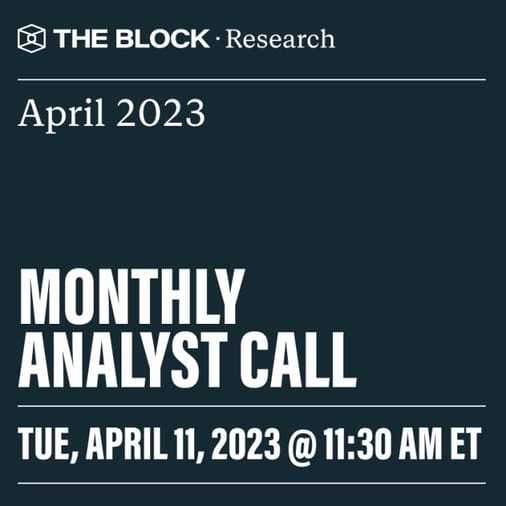 Monthly Analyst Call