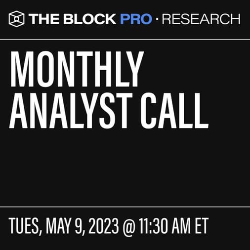 Monthly Analyst Call
