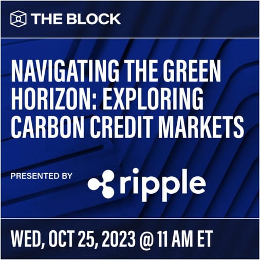Navigating the Green Horizon: Exploring Carbon Credit Markets- Presented by Ripple
