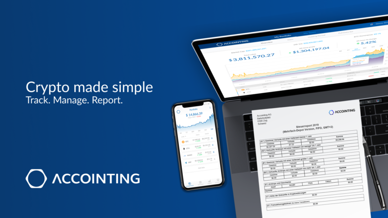 [SPONSORED] Portfolio Tracking Platform Accointing Launches a New App