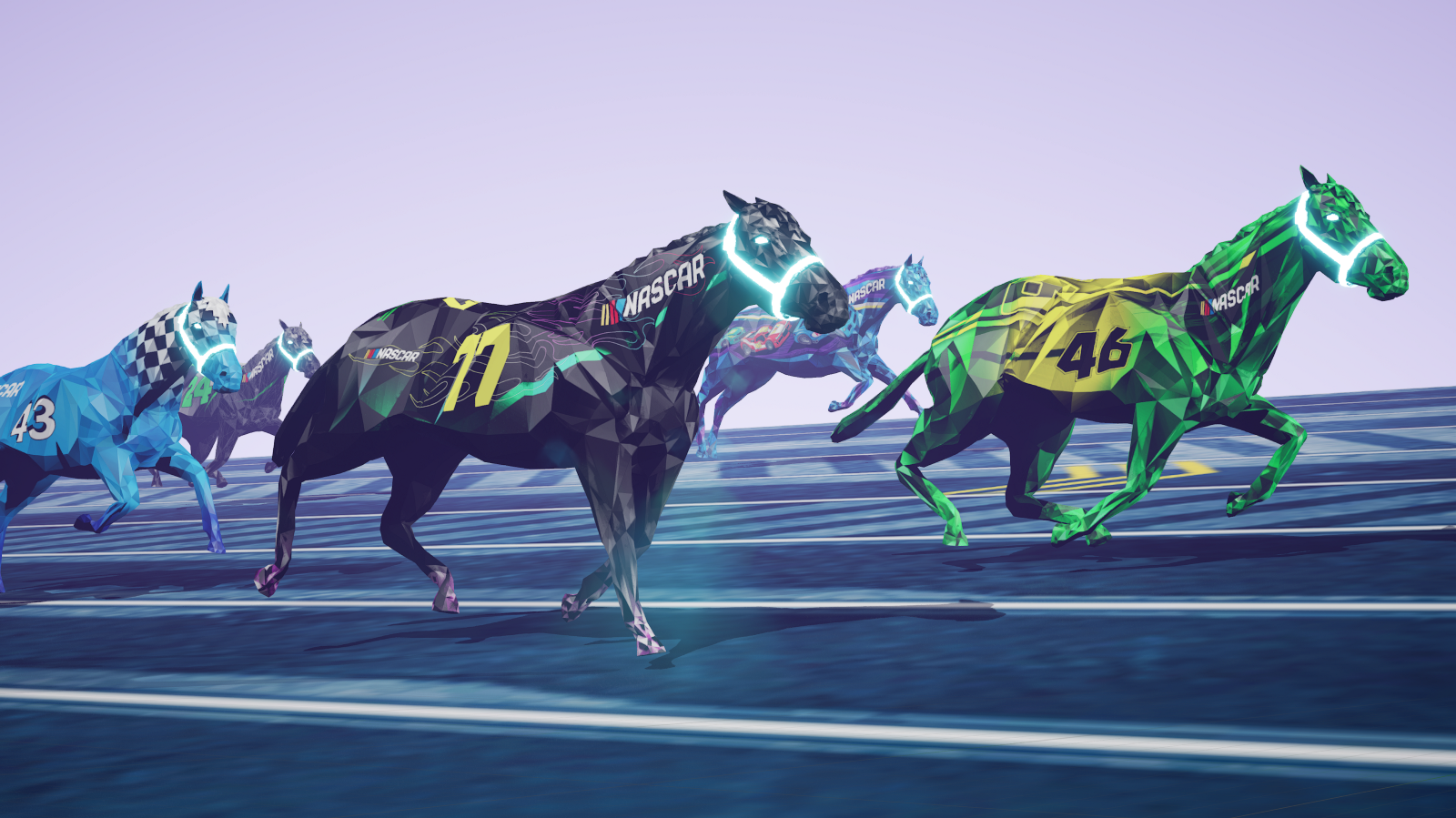 NASCAR links partnership with the startup behind a blockchain-based digital horse racing game