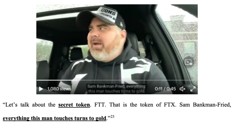 Armstrong filing excerpt