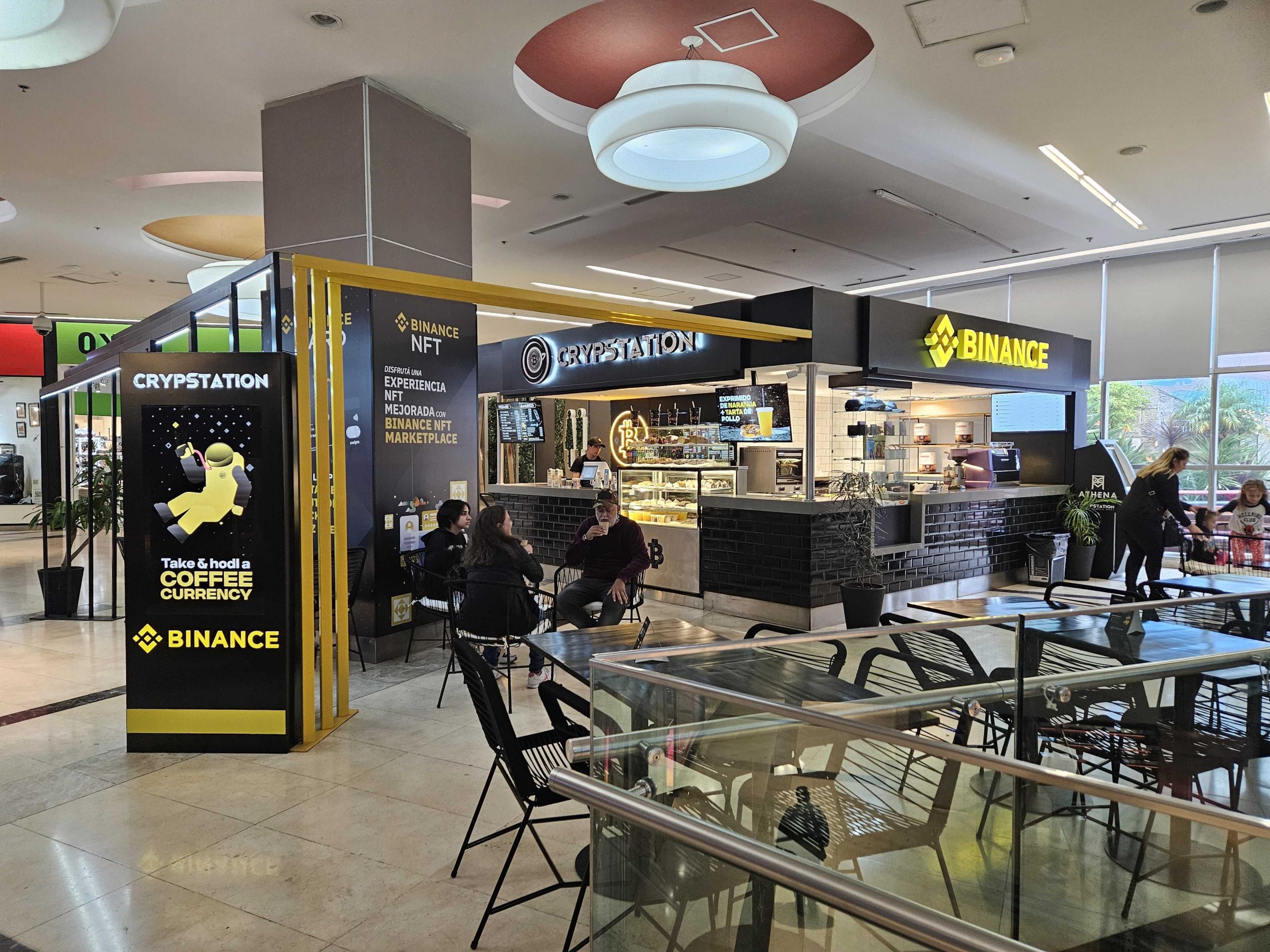 Binance Cafe in Buenos Aires