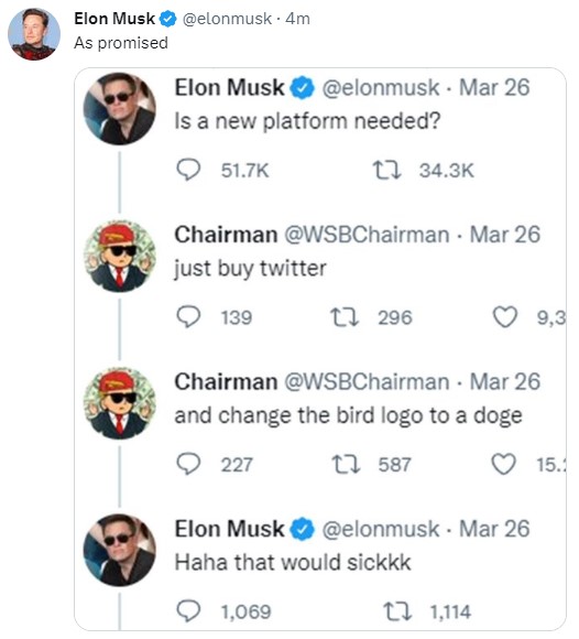 elon musk tweet
