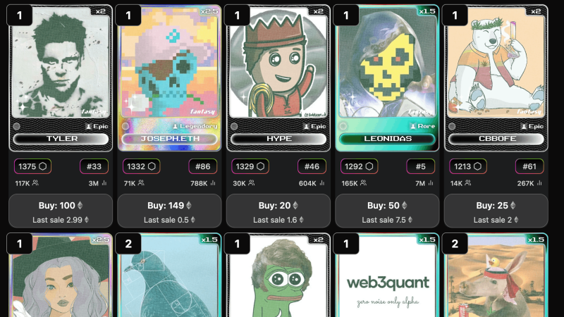 Crypto’s latest craze is swapping influencers as trading cards | Headlines | News | CoinMarketCap