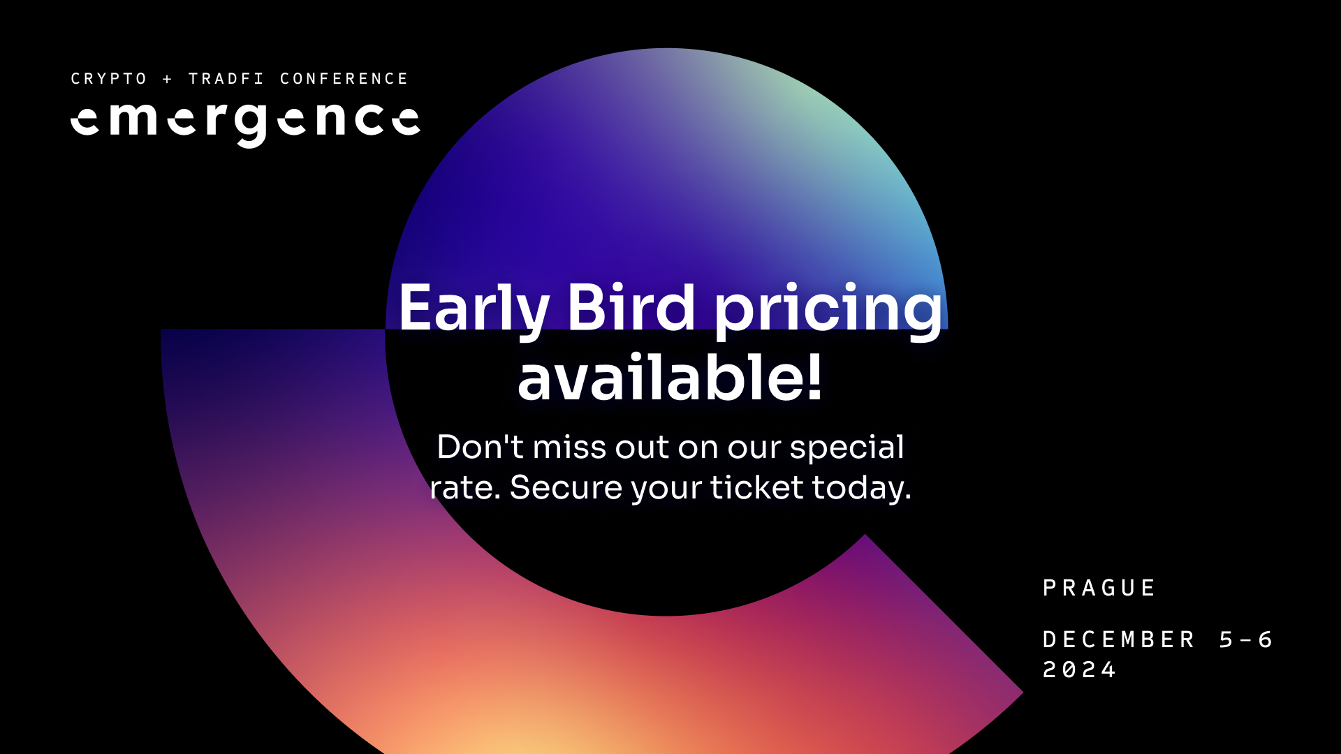 The Block Announces Early Bird Pricing for Emergence 2024 | The Block