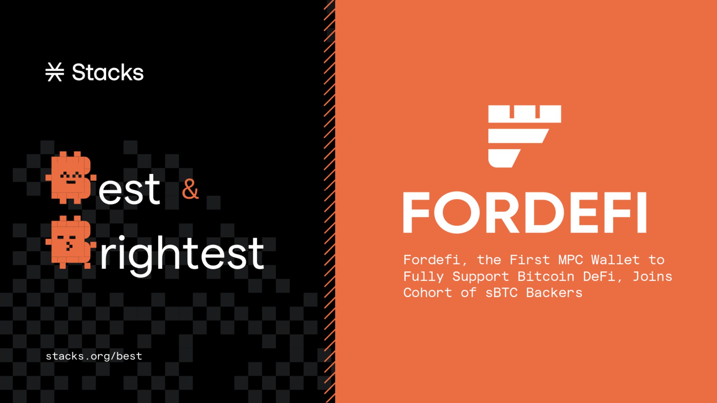 Fordefi, the First MPC Wallet to Fully Support Bitcoin DeFi, Joins Cohort  of sBTC Backers | The Block