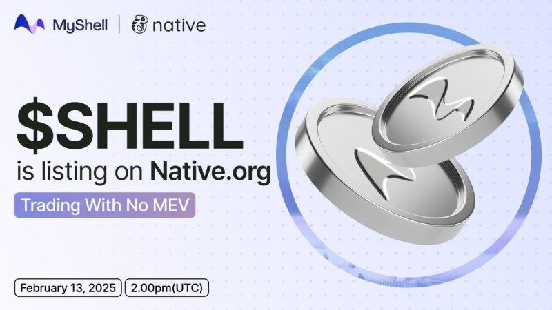 Native DEX Supports Myshell Token Liquidity with MEV-Free Trading and No Impermanent Loss