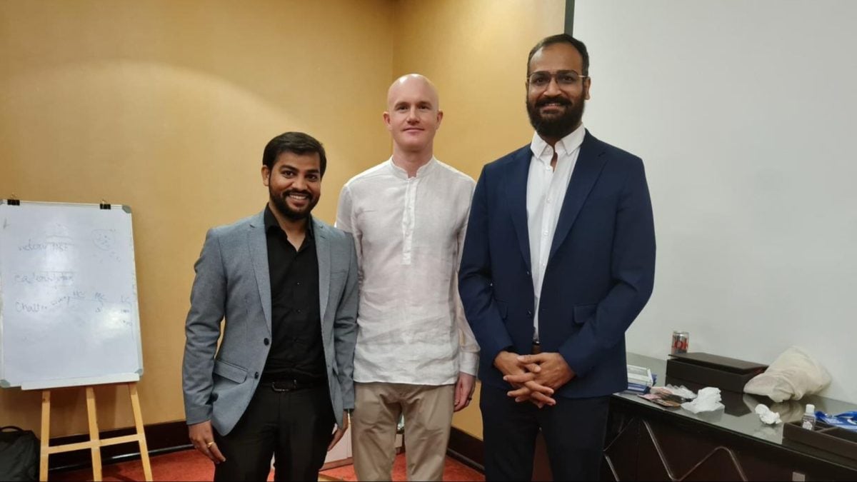 Coinbase invests in Indian crypto exchange CoinDCX to expand into India and the Middle East; CEO Sumit Gupta said the deal values CoinDCX at $2.45B post-money (Danny Park/The Block)