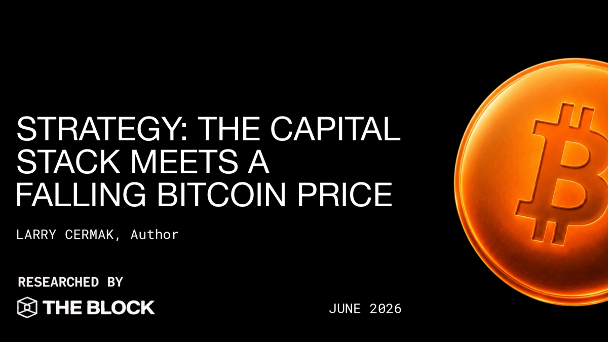 Below is a summarized version of The Block Research's Strategy: The Capital Stack Meets a Falling Bitcoin Price report. The full PDF version of this